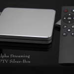 iptv set top box silver box